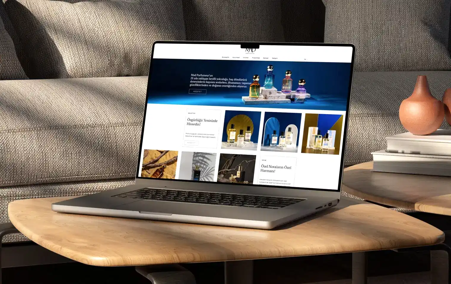 Mad Parfüm Kurumsal Web Tasarım