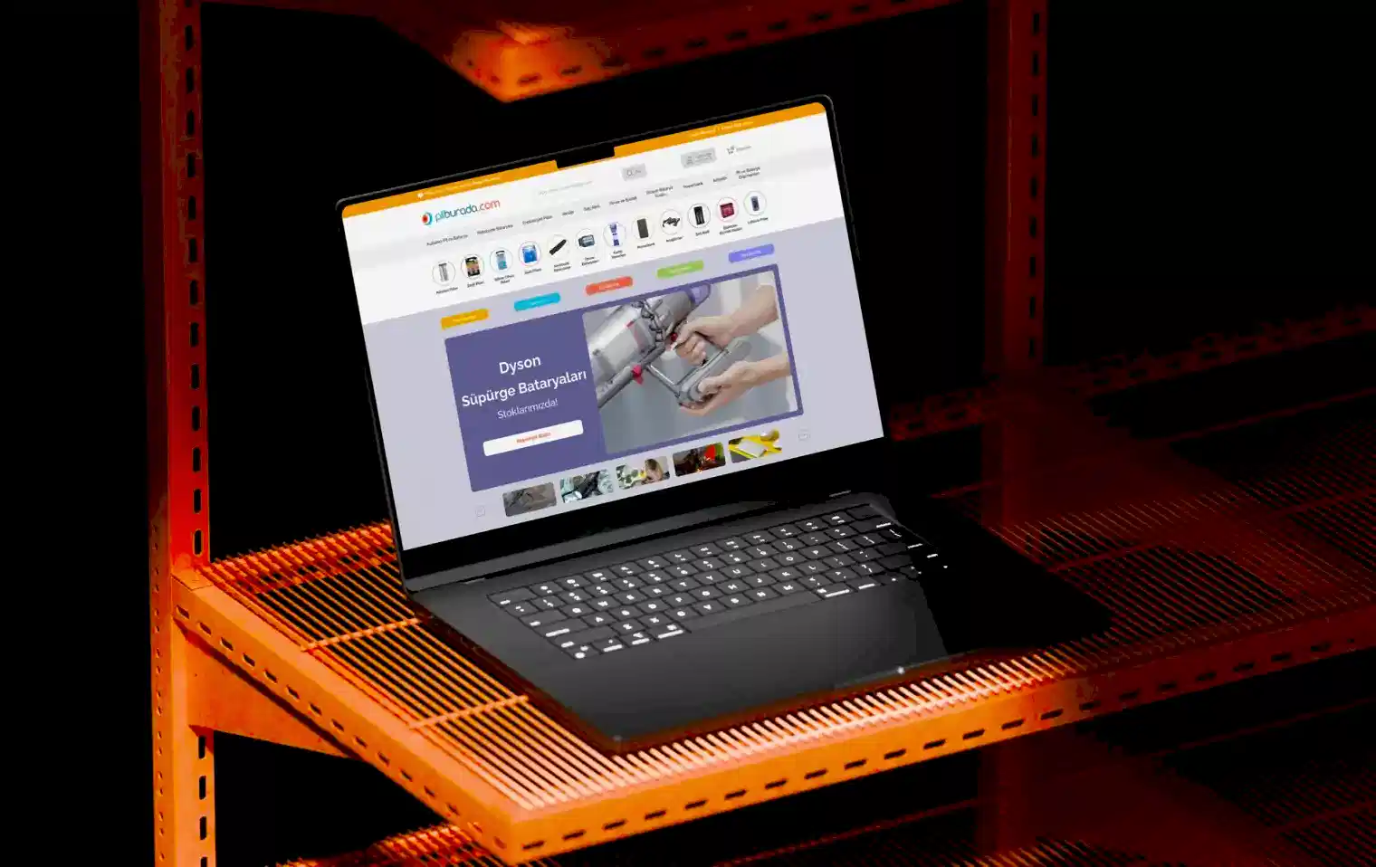 Birikim Pilleri E-ticaret Arayüz Tasarım