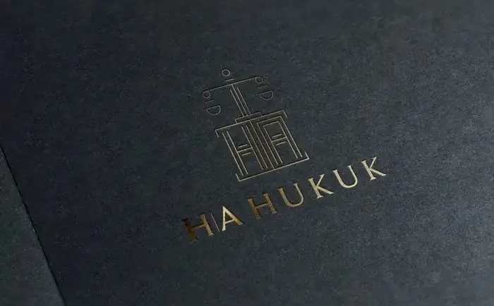 HA Hukuk Logo Tasarım 